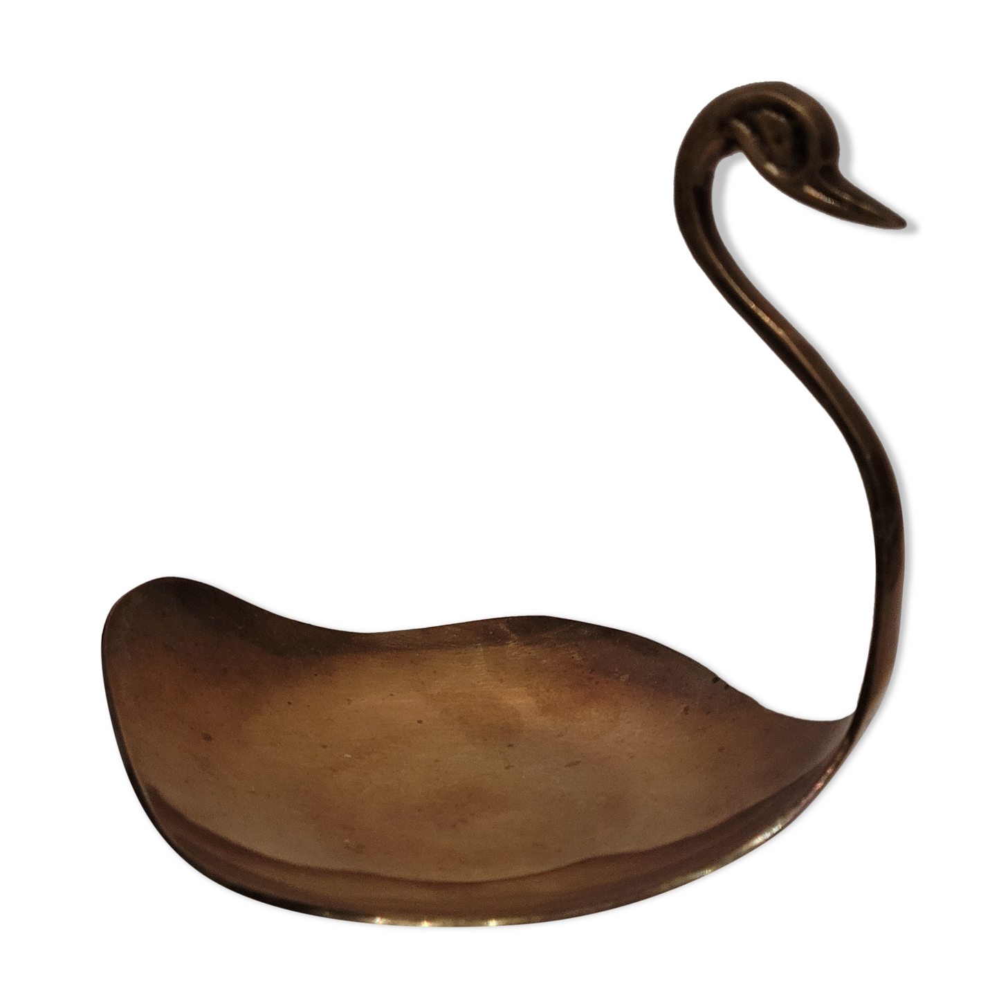 Empty swan brass pocket