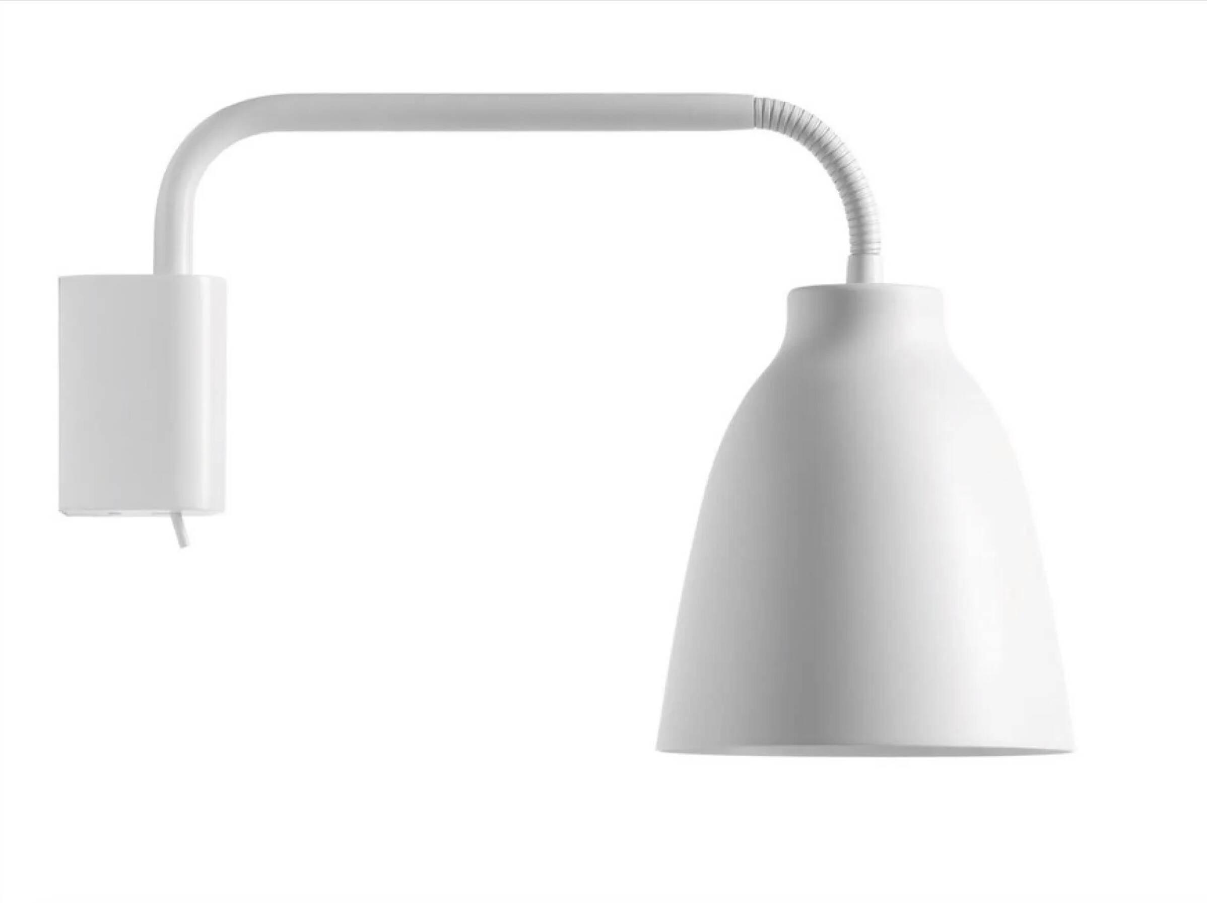 Lot de 2 appliques Fritz Hansen Caravaggio Read – Blanc – Design danois