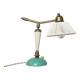 Brass and lacquered metal lamp from the 1950s.