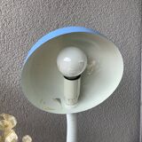 Bauhaus style sky blue space age design lamp