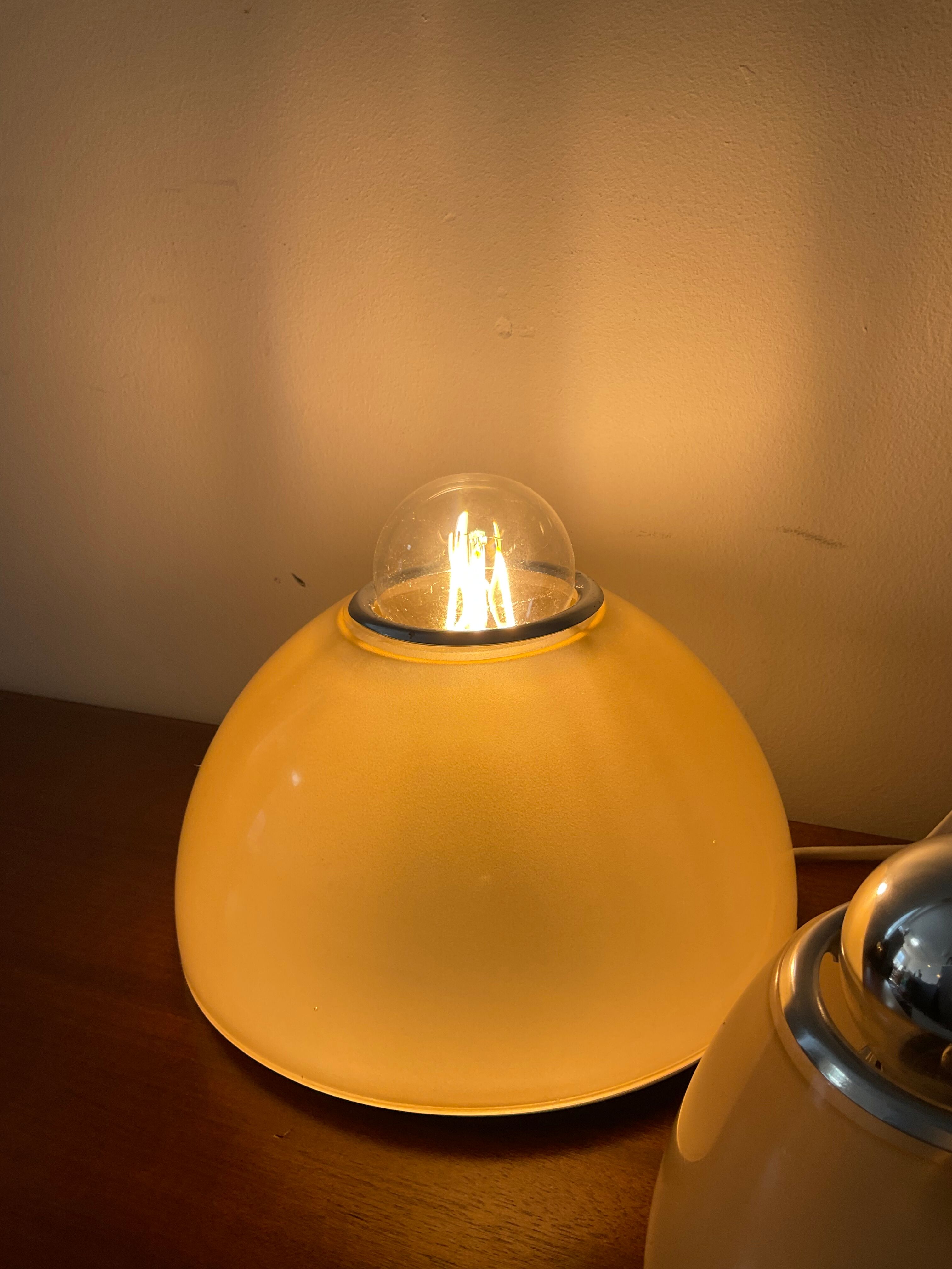 Trio de lampes Artemide Kalias et Tilos par Ernesto Gismondi