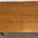 Table de repas vintage années 60 en chêne clair