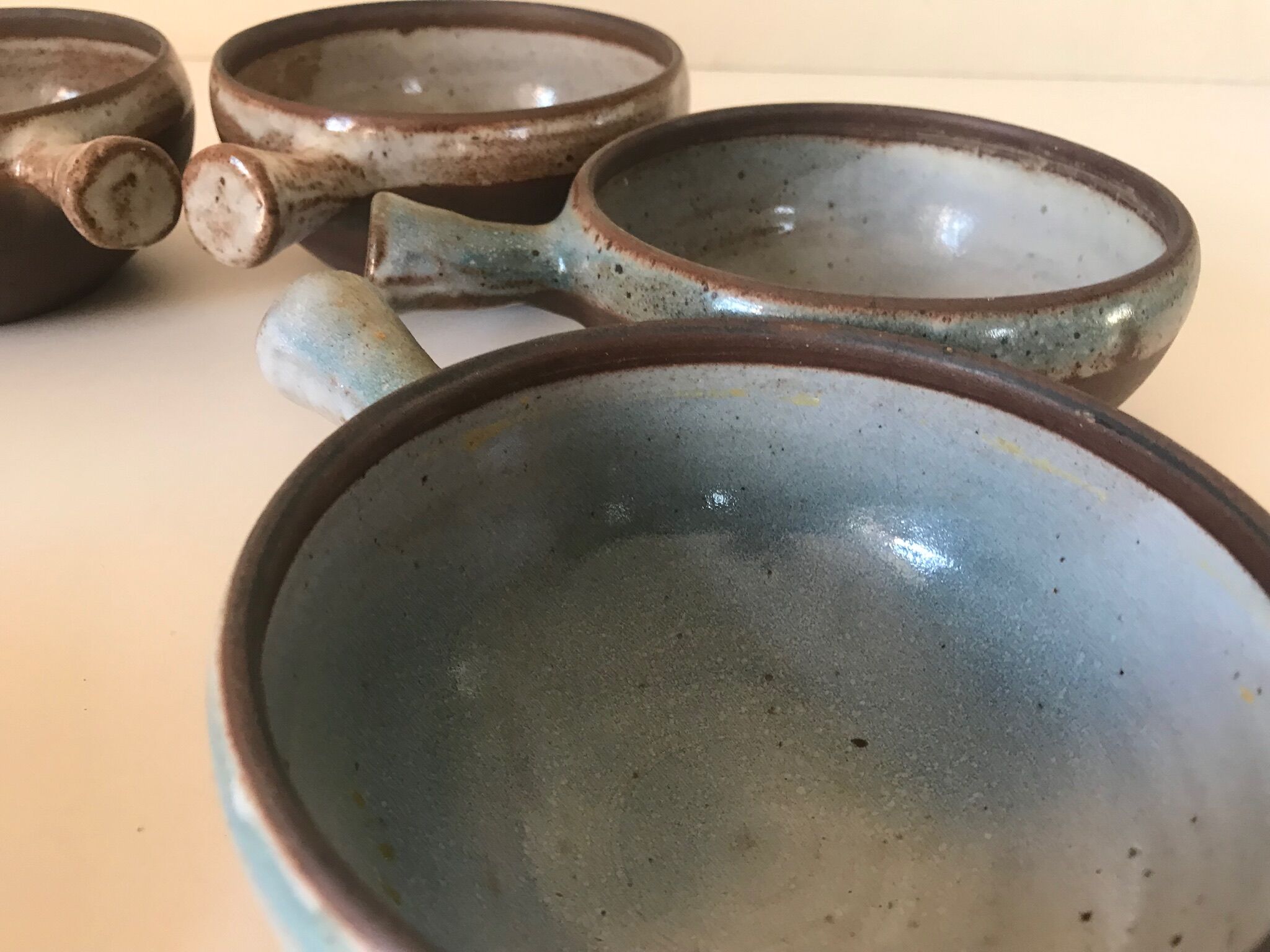 Lot of 6 vintage sandstone cuts by Roger Jacques