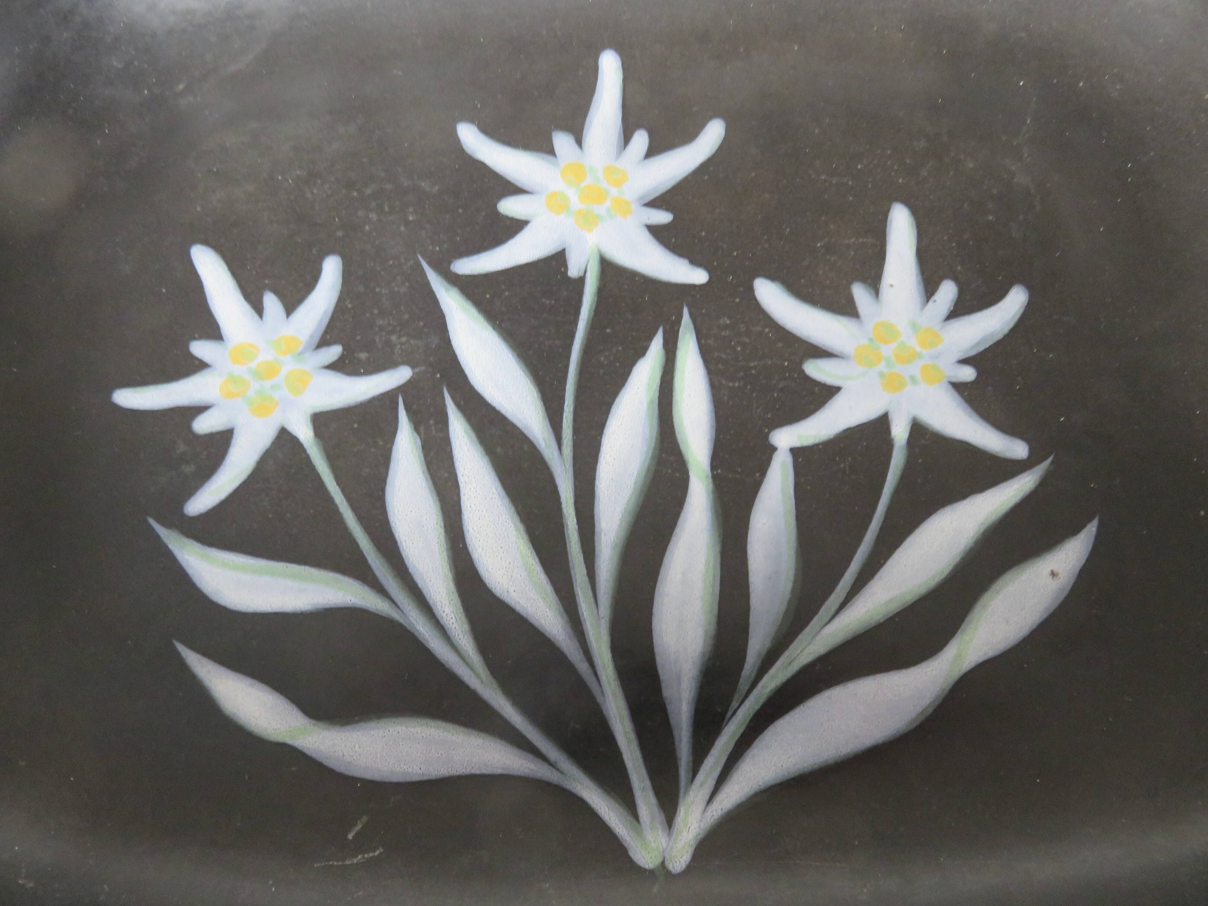 Set of 2 "Gabriel Fourmaintraux" ceramic dishes, 50s-60s