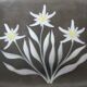 Set of 2 "Gabriel Fourmaintraux" ceramic dishes, 50s-60s
