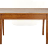 Kitchen table with 2 drawers 130cm farmhouse style 1950