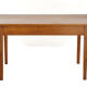 Kitchen table with 2 drawers 130cm farmhouse style 1950