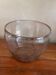 Biot glass bowl, salad bowl