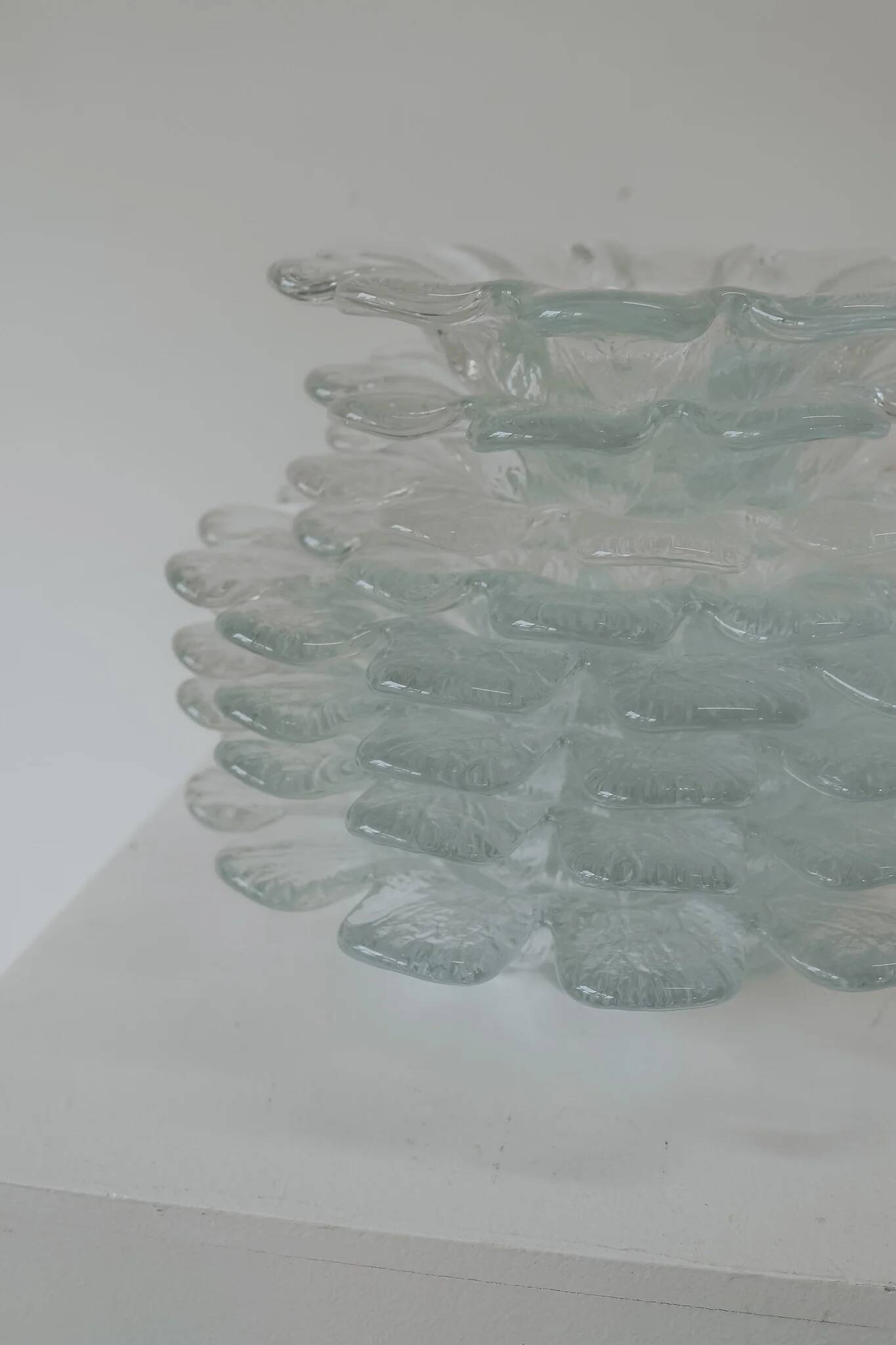Holmegaard glass bowls "Flower" by Sidse Werner — set of 8