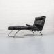 Fauteuil pivotant et ottoman Cor des années 1970