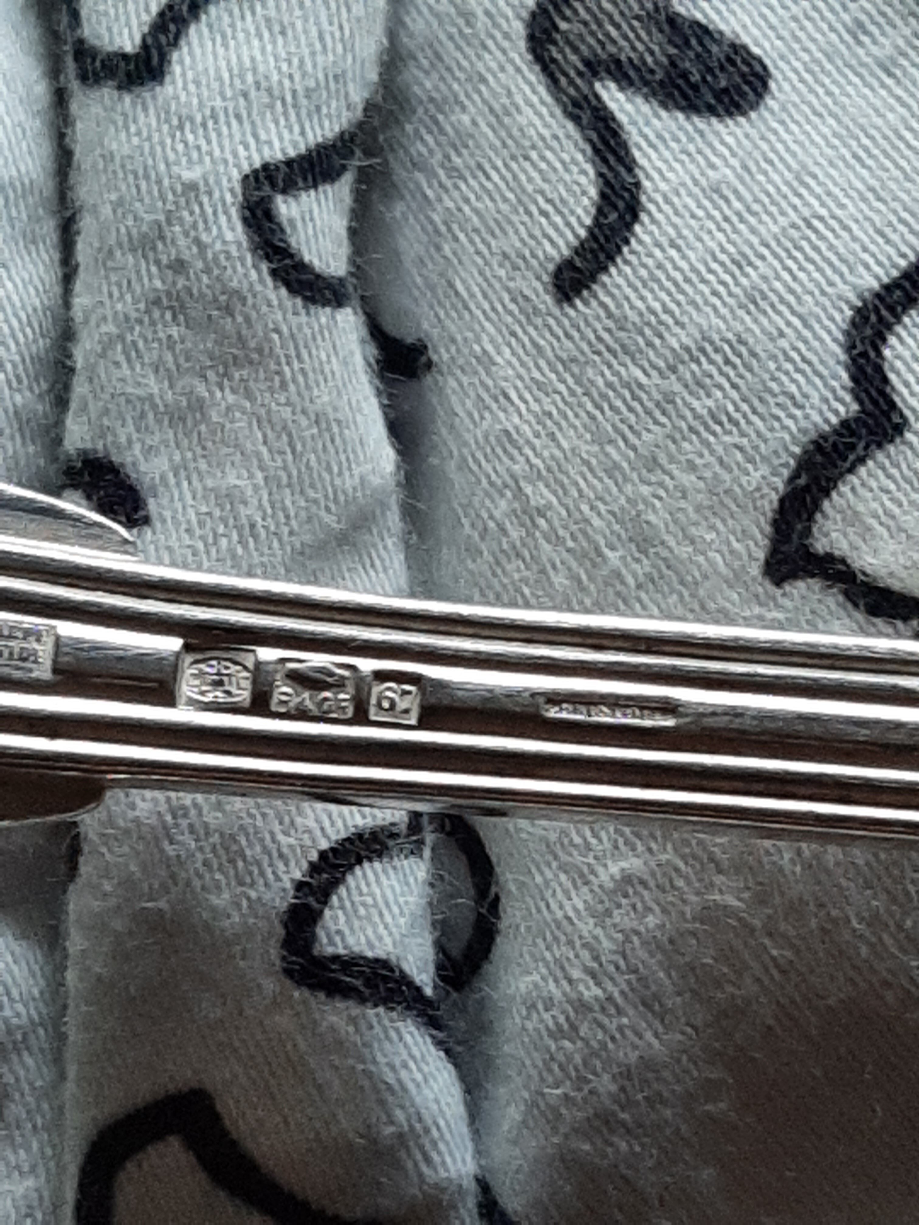 6 christofle 'au Filet' antique cutlery