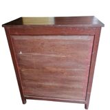 Credenza con decorazioni dipinte a mano, anni '50