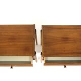 Set de 2 tables chevet en teck, Suède, 1960