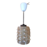 Vintage glass pendant light