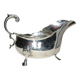 Empire style silver metal sauce boat