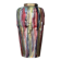 Vase signed Louis Gueule – Elgé Vierzon, multicoloured polychrome earthenware vase in geometric shape, collection.