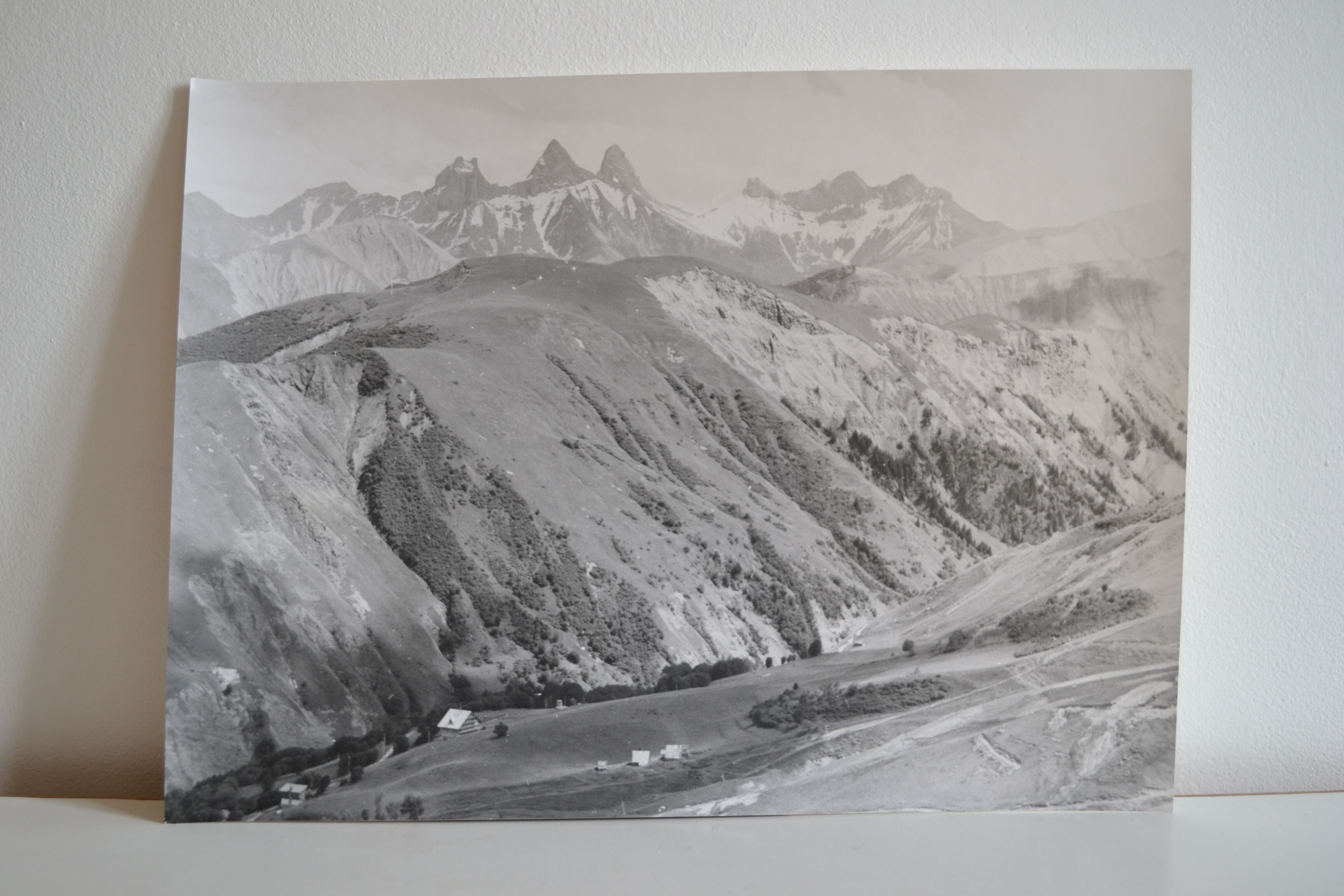 Anonymous silver photo mountains circa 1970