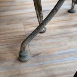 Garden furniture in wrought iron – 19th century, around 1880