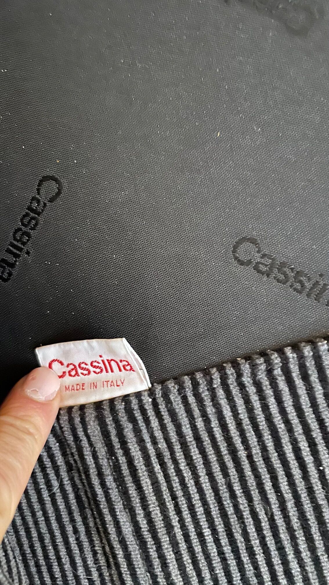 Maralunga sofa 2 seats Cassina edition 80s/90s