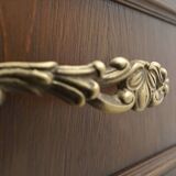 Old and elegant Ludwik chest of drawers. After professional renovation.