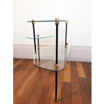 Table basse étagère tripode années 50