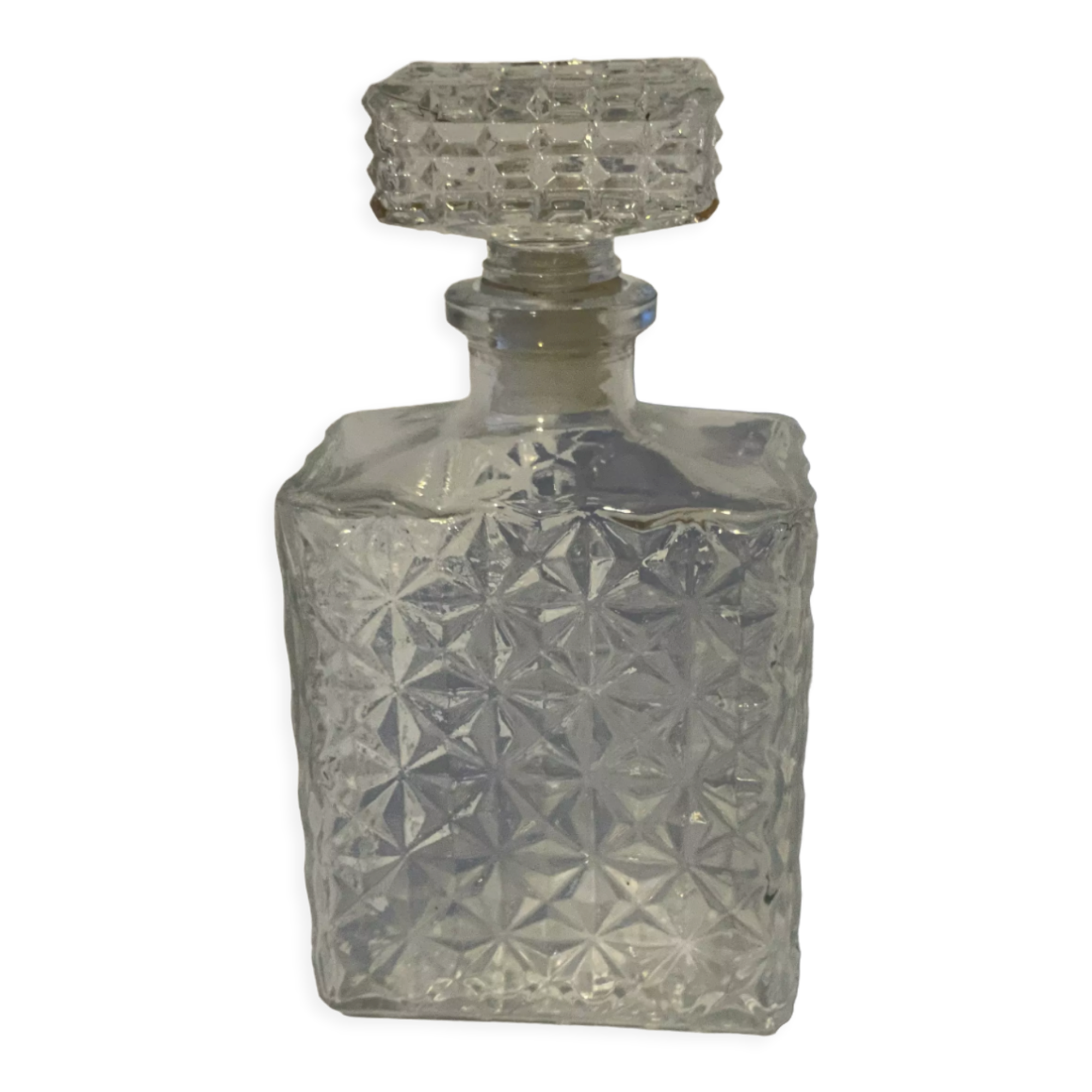 Selency whisky decanter x Monoprix Croisé Laroche