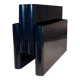Black “Kartell” magazine rack by Giotto Stoppino, Italy 1970