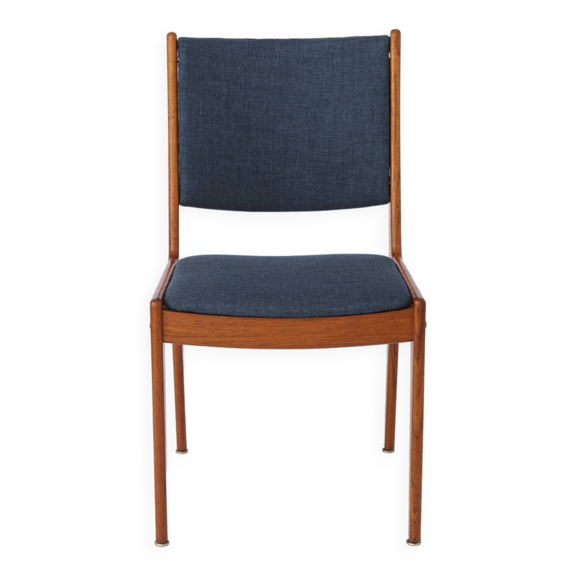 1 of 2 Danish Teak wood Chairs by Johannes Andersen Uldum Møbelfabrik 1960s