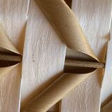 Suspension bambou deux tons