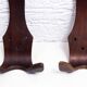 Set of 4 vintage teak cp coat hooks