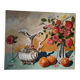 "Vase and Flowers" oil on canvas signed William Joël 1982