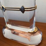 Lucite and brass lamp from the 70s