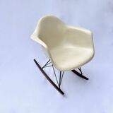 ROCKING CHAIR PARCHEMENT, EAMES, HERMAN MILLER 1970