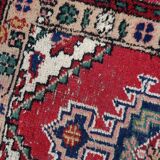 Tapis Vintage Hamadan en Laine (65cm x 89cm), Années 1970