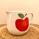 Vintage porcelain apple pitcher 1L