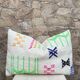 Handmade cushion cover in Berber wool Moroccan Kilim cushion 60x40
