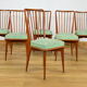 6 Chaises Vintage de Charles Ramos Édition Castellanata 1960