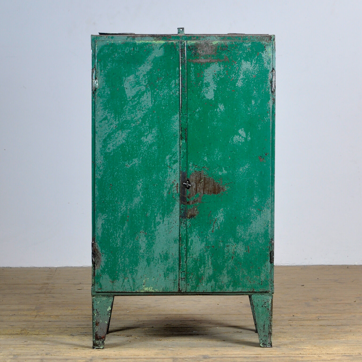 Industrial Iron Cabinet, 1960s