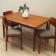 Teak table, Danish design, 1970s, production: Denmark