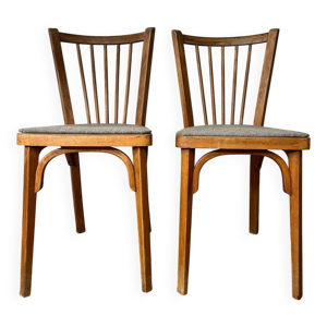 paire de chaises bistrot - anciennes
