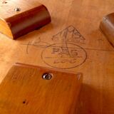 Cees Braakman Pastoe Oak series plywood coffee table