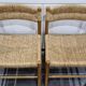 Pair of Dordogne chairs by Robert Sentou, 1950s