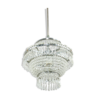 Mid-century Viennese Crystal Chandelier