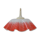 Mid-century Glass Pendant,1980