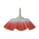 Mid-century Glass Pendant,1980