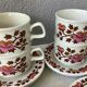 English teacups Staffordshire potteries LTD Ashley ironstone