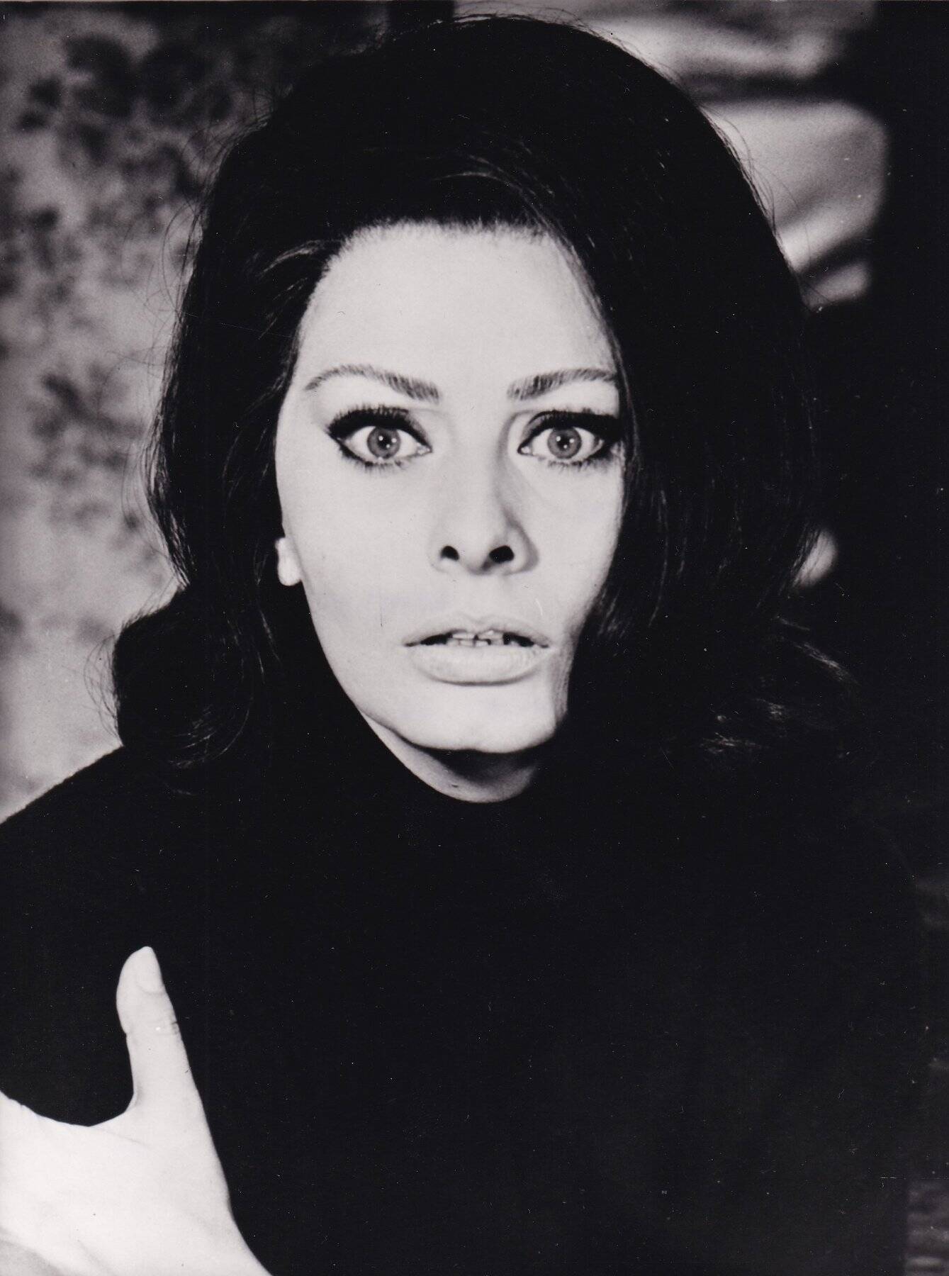 Very beautiful original film photograph Sophia Lauren