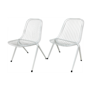 paire de chaises fil