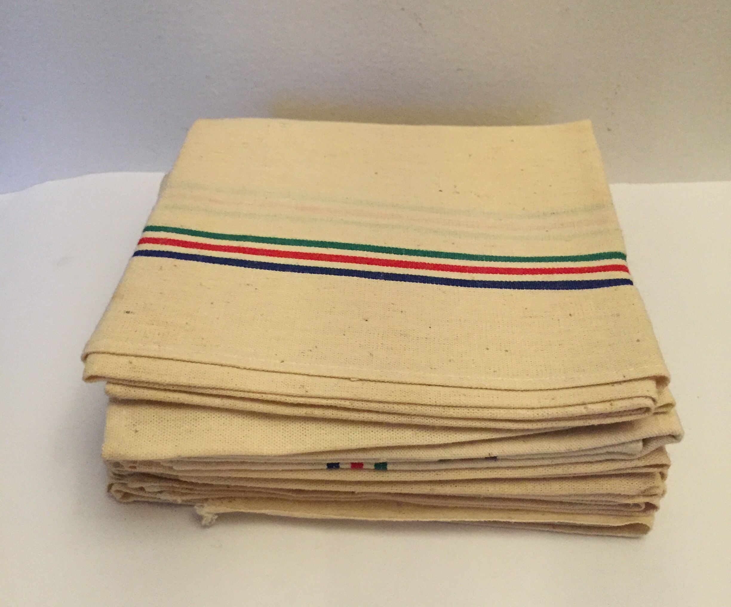 Set of 6 tea towels in linen