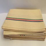 Set of 6 tea towels in linen